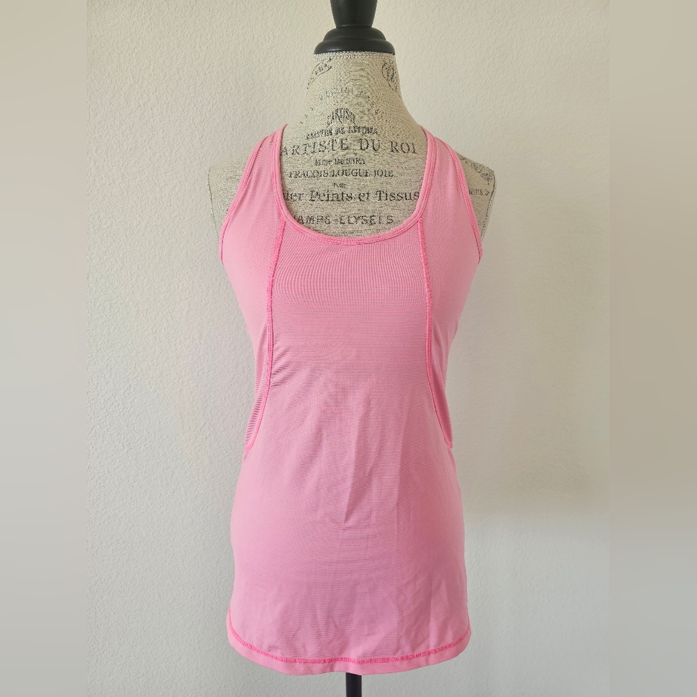 Kyodan Women’s Racerback Yoga Tank Top – Bubblegum Pink – Size Medium